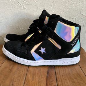 holographic converse high tops